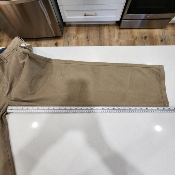 Flag and Anthem Pants Mens 35x30 Khaki Nashville Straight Stretch Chinos - Picture 10 of 12